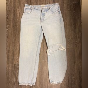 Abercrombie & Fitch The '90s Baggy Low Rise Curve Love